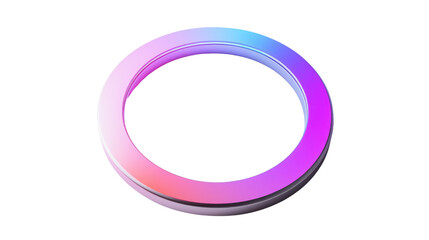 Circular infographic element transparent background