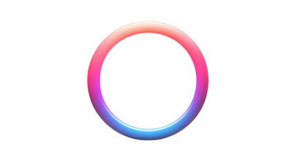 Circular infographic element transparent background