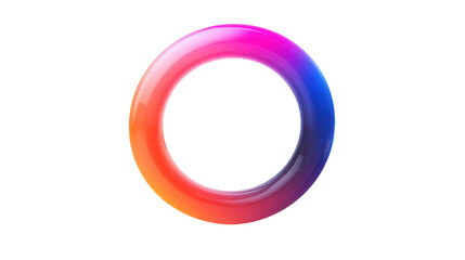 Circular infographic element transparent background