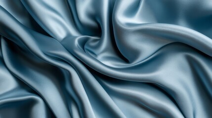 Obraz premium Luxurious satin fabric in soft pastel folds