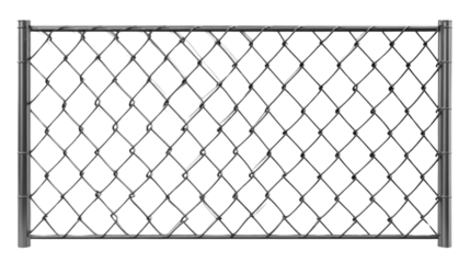 Wire fence transparent background