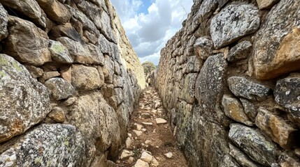 Ancient Stone Path - A Journey Through Time