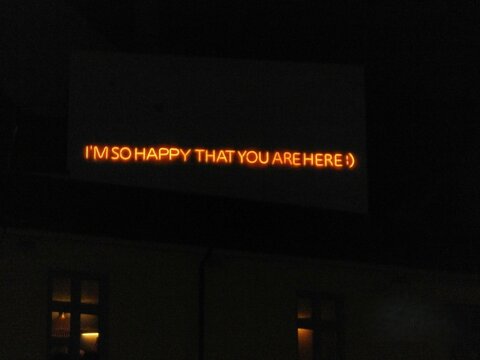 Positive messege sign