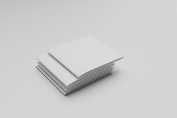 A4 Bifold Brochure Mockup	