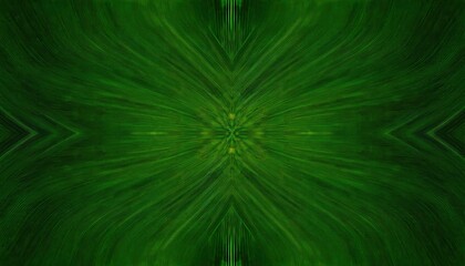 abstract green symmetrical pattern resembling textured foliage, ideal for backgrounds, graphic design, or artistic decor use