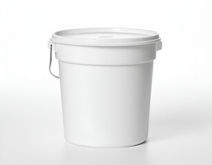 white plastic cup