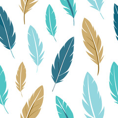 seamless pattern with leaves