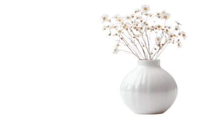 Ceramic vase transparent background