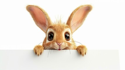 Cute cartoon rabbit 