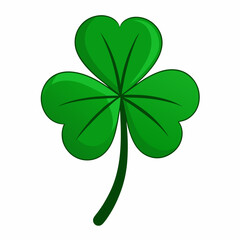 Fototapeta premium Shamrock leaf