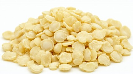 Close-Up of Organic Yellow Seed Pile for Gardening and Farming Use