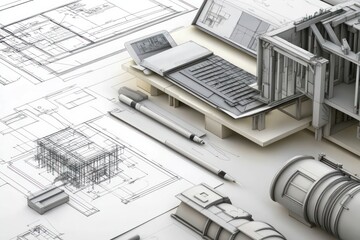 Architectural Planning Detailed Layouts, 3D Models, and Blueprints for Construction Design