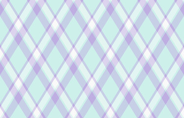 Beautiful pastel plaid pattern in soft mint green and lavender. Ideal for backgrounds, textiles, stationery, and website design.  Adds a touch of gentle elegance to any project.