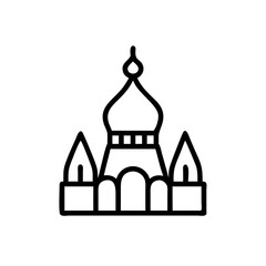 Kremlin icon illustration