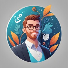 Gesturing Businessmen
