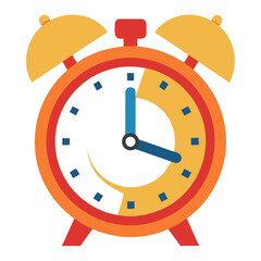 alarm clock vector illustration
