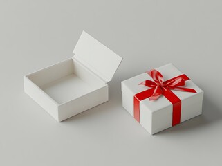 gift box with ribbon