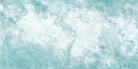 Obraz premium Watercolor bleed and fringe with vibrant distressed grunge texture, foam with in the water. Pale green background. Beautiful abstract watercolor background for texture