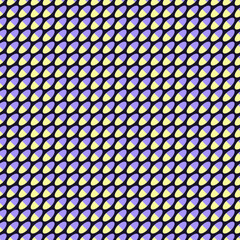 Abstract seamless pattern with ovals. Geometry pattern.