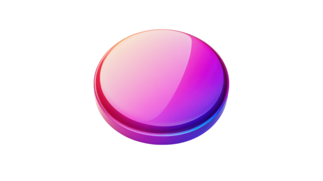 Gradient button with hover effect transparent background - Powered by Adobe