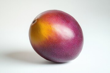 Vibrant mango displays rich hues, showcasing smooth texture and