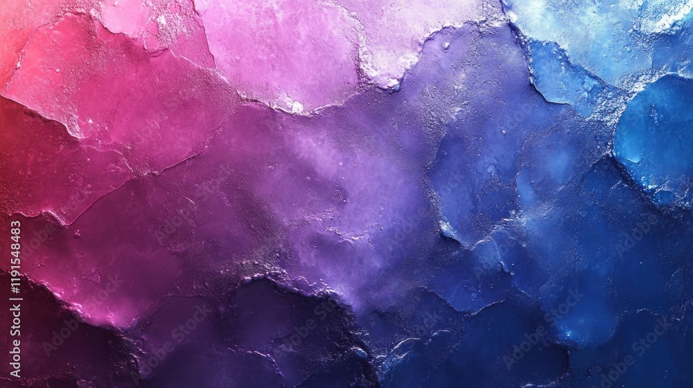 Poster abstract colorful ice texture gradient background