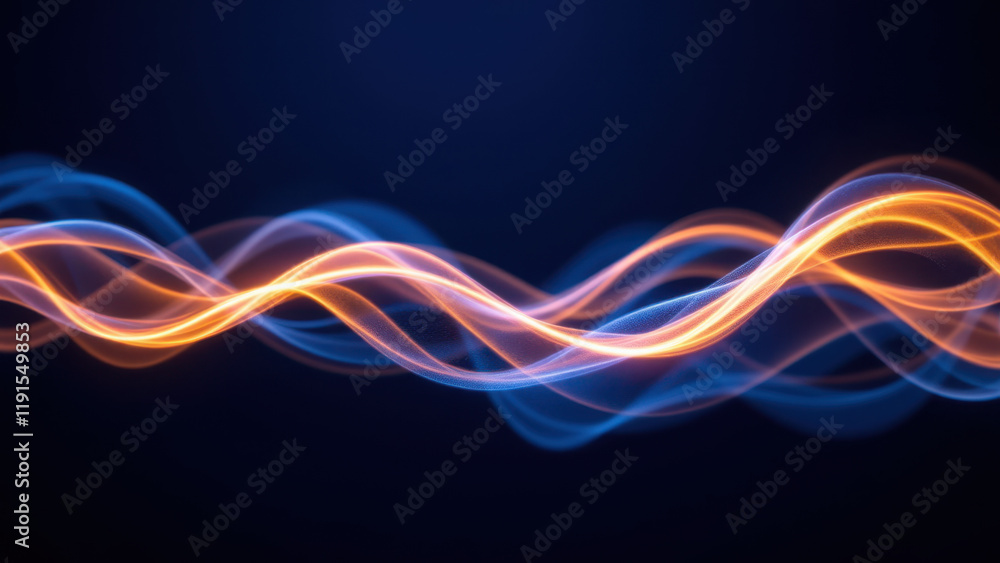 Aufkleber vibrant abstract light trails creating a mesmerizing background effect.