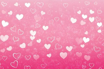 valentine background with hearts
