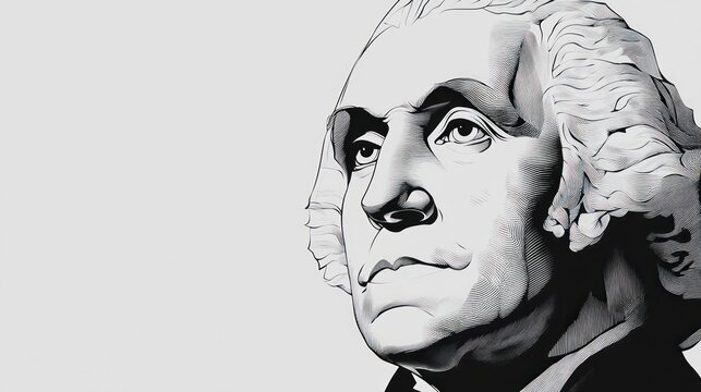 Engraved illustration of a historical figure's profile against a neutral background