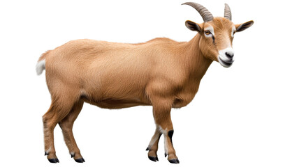 Goat, isolated on transparent background