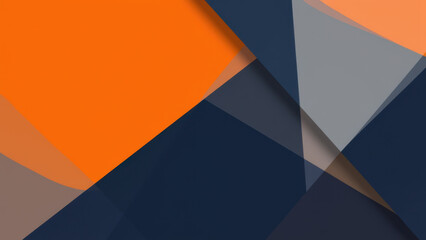 Vibrant abstract mountain background with orange gradient hills.