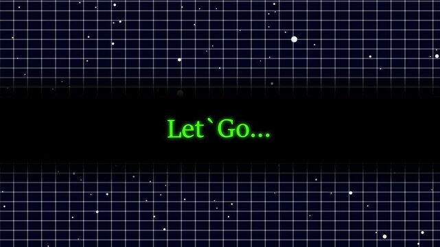 let's get started, Let's Get Started Comics Style Animation . UHD