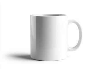 Blank White Coffee Mug - Simple and Stylish