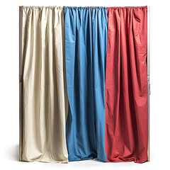 Elegant Color Block Curtains and Drapes for Modern Interior Design and Event Decoration