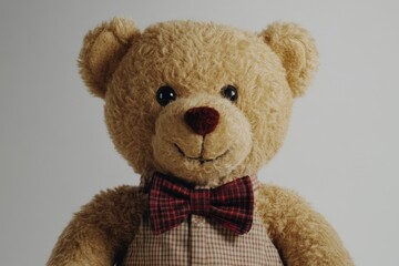 Fototapeta premium Teddy Bear with a Bow Tie - A Timeless Friend