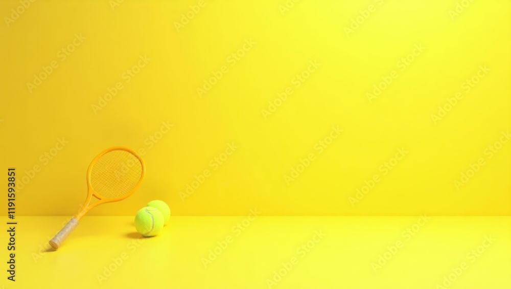 Poster yellow bulldozer on left. soft coral background. copy space for text, 3d render ai generated designe