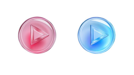 Play button transparent background