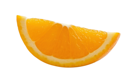 Orange slice transparent background