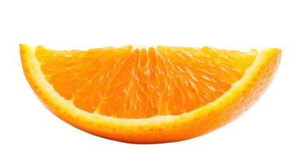 Orange slice transparent background