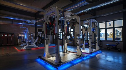 Real time limb support tracker for sports rehabilitation using robotic exoskeletons for recovery