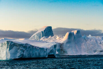 Eisberge im Ilulissat Eisfjord, Grönland