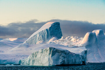 Eisberge im Ilulissat Eisfjord, Grönland