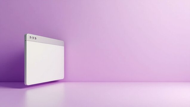 Sandstone web browser window on left. Minimalist white web browser win