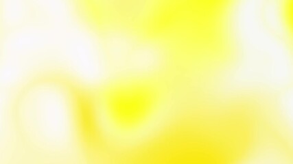 Abstract Gradient Background in White-Yellow Colors with Turbulent Movement - Uplifting Concept