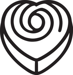 Sweet love candy silhouette vector design, perfect for Valentine’s Day, romance, and sweet treat-themed projects. Clean, scalable, and editable EPS file for creative uses.