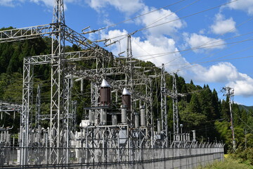 屋外変電設備
