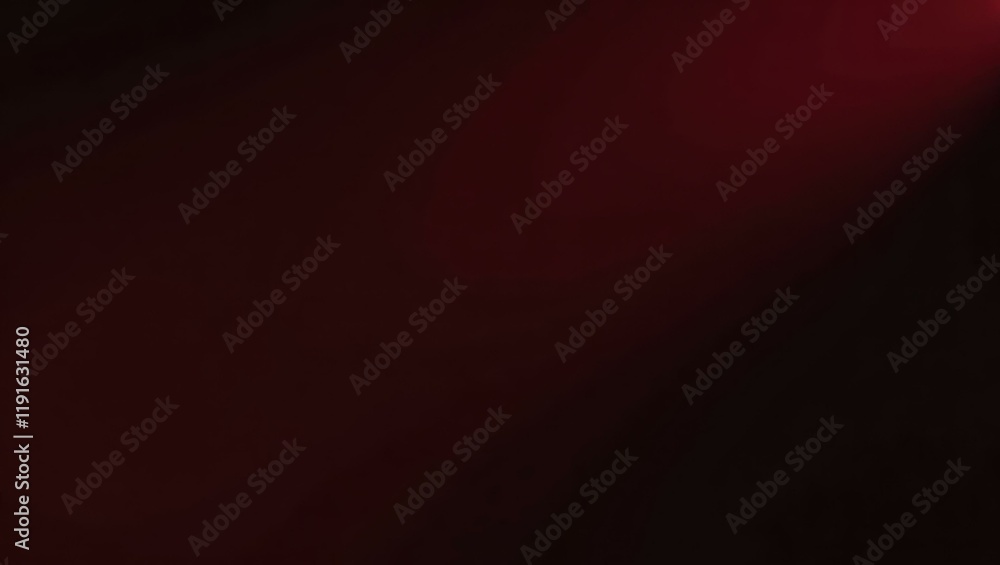 Poster maroon camera flash on left. soft black background. copy space for text, 3d render ai generated desi