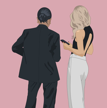 Elegant Women at an Event