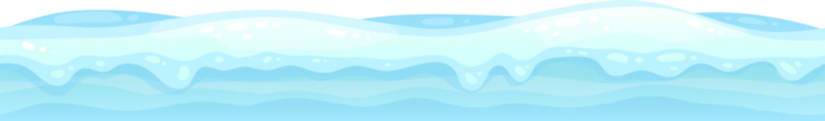 Soft light blue wave patterns create a seamless texture, perfect for enhancing backgrounds, textiles, packaging, and a variety of modern design applications