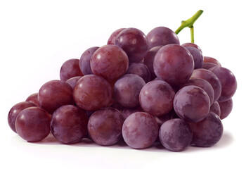 Kiść winogron na białym tle © Jolaya